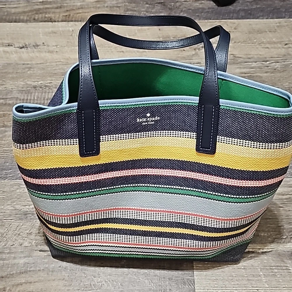 Kate Spade Striped Tote T309